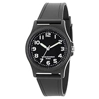 Sun Flame Co., Ltd. J-Axis 20G1363-BK Watch, Black, Black