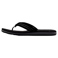 Quiksilver Men's Carver Suede 3 Point Flip Flop Athletic Sandal