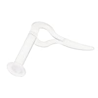 KAOS BRAND: Silicone Heart Retainer: Clear