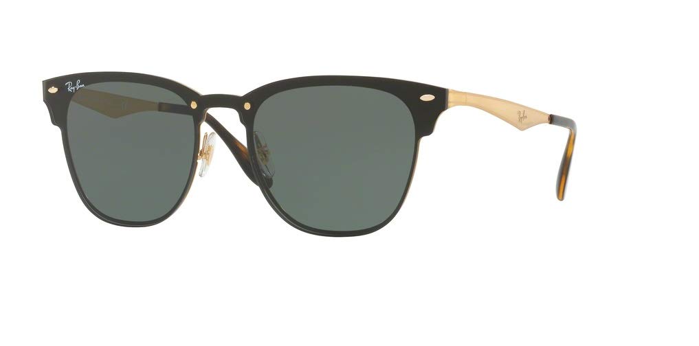 Ray-Ban RB3576N BLAZE CLUBMASTER Sunglasses For Men For Women + BUNDLE with Designer iWear Eyewear Care Kit