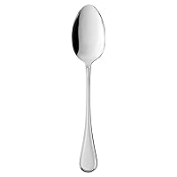 Gense 77418711 Design Calderoni Oxford Dessert Spoon, 182 Mm, Stainless Steel, Silver