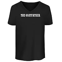 The Goatfather - Men's Soft & Comfortable V-Neck T-Shirt