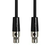 Shure C98D 15 Feet TRIPLE-FLEX Cable (TA4F to TA3F) for BETA91, BETA 98/S, BETA 98D/S, Black