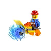 Lego City Set #5620 Mini Figure Street Cleaner