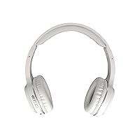 Tremors Bluetooth Headphones | Built-in Microphone | Wireless Headset | Gaming Headphones | on Ear Earphones | Wireless/Wired | White Silver | HP4500W