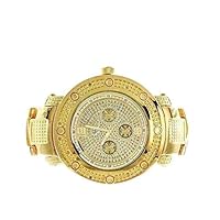 EUROPA M-6335. 61.95 MM. ROUND. MENS Watch. (YELLOW)