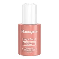 Bright Boost Illuminating Face Serum with Neoglucosamine & Turmeric Extract for Even Skin Tone, Resurfacing Serum for Face to Reduce Dark Spots & Hyperpigmentation, 1 Fl Oz