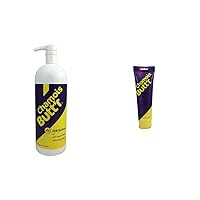 Chamois Butt'r Original Anti-Chafe Cream, 32 oz Bottle with Pump & Her' Anti-Chafe Cream, 8 Ounce Tube