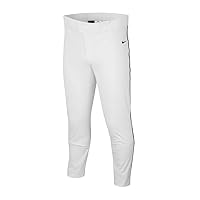 Nike Men's Vapor Select Piped Baseball Pants 2XL White | Navy