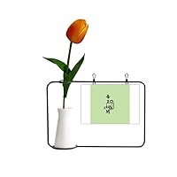 Caesarean Section King Art Deco Fashion Tulip Artificial Flower Vase Decoration Card