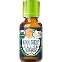 Healing Solutions Oils Blends 30ml - Good Sleep Blend Essential Oil - 1 Fluid Ounce