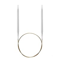 Addi Nadeln Circular Knitting Needle, 3.25, Silver