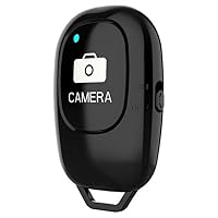 Phone Remote Controller Bluetooth-Compatible 5.0 Wireless Mini Non-Delayed Driver-Free Remote Shutter for Taking Photos - (Color: Black)