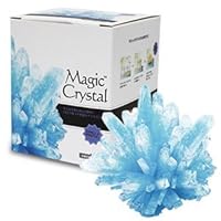 Magic Crystal, Mysterious Crystal that Grows in 10 Days, lightblue