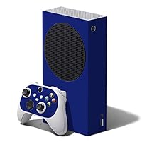 Cobalt Blue - Vinyl Decal Mod Skin Kit by System Skins - Compatible with Microsoft Xbox Series S Console (XBS)