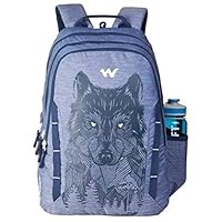 Wildcraft Nylon Casual Standard Backpack (11629-Wolf_Blu), 44 Litre, Blue