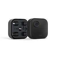 Blink Outdoor 4 (4th Gen) + Battery Extension Pack — Four-year battery wire-free smart security camera, two-way audio, HD live view, enhanced motion detection — Add-on cam (Sync Module required)