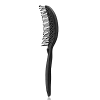 Curved Vented Detangling Hair Brush Barber Hairdressing Styling Tools Fast Drying Detangling Massage Brushes for Salon Home Use