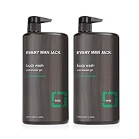Eucalyptus Mint Mens Body Wash for All Skin Types - Cleanse, Nourish, and Hydrate Skin with Naturally Derived Ingredients - Paraben Free, Phthalate Free, Dye Free - 33.8oz - 2pack