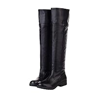 Men's Cosplay Boots Knee High Equestrian Riding Tall Boots Costume Shoes