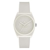 Adidas White Resin Strap Watch (Model: AOST220352I)