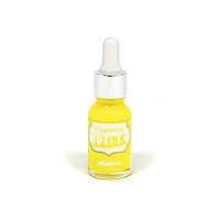 Izink Pigment - Covering Ink All Support - DIY and Creative Leisure - Watercolorable - Water Washable - Made in France - Pipette Bottle 15 ml - Mimosa Yellow Color