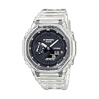 Casio G-Shock G-Shock GA-2100SKE-7A Skeleton Series Skeleton Series Wristwatch, Watch, Men's, Skeleton, Bracelet Type, Bracelet Type