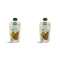 365 by Whole Foods Market, Organic Pear Carrot Broccoli Baby Food, 4 Ounce (Pack of 2)
