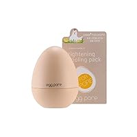 Egg Pore Tightening Cooling Pack, 1.01 Fl Oz - Nature-Driven Ingredients Work Soft on Skin, Gradually Tightens Pores