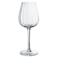 Rose Garden White Wine Goblet, Set of 4, 125 ml, Crystal Glass