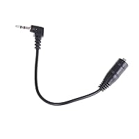 Compatible with 2.5mm Male to 3.5mm Female Audio Stereo Headphone Earphone Converter Adapter