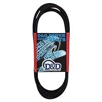 D&D PowerDrive A47 Automotive Replacement Belt, 1 Number of Band, Rubber