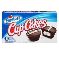 Hostess Frosted Chocolate Cupcakes 12.7 oz. Box 8 ct boxes (Pack of 4)