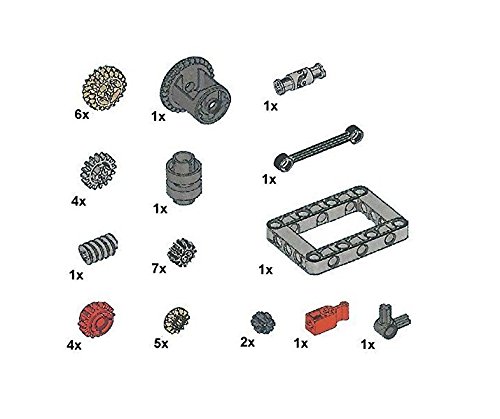 LEGO Technic Gears and Transmission Parts Pack