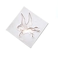 Silicone Mold, Pegasus Shape for Fondant Cake, Chocolate Candy, Cookies, Pastry Biscuits