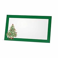Christmas Tree on Green Gift Tags (10)