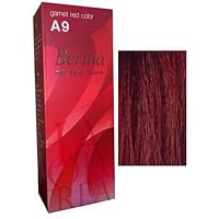 Berina Hair Professional Permanent Hair Color Cream (A 9) Garnet Red Color