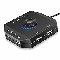Zhong Profession Computer USB Sound Card 7.1 Audio Adapter Converter Audio Interface for PC Laptop External Sound Card