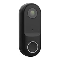 Feit Electric Doorbell Camera, Wireless Video Doorbell, 2.4 GHz WiFi, No Hub, Two-Way Audio, Motion Detection, Night Vision, 1080p HD, Micro SD Card Storage, Hardwired, CAM/Door/WiFi