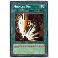 Yu-Gi-Oh! - Miracle Dig (LON-100) - Labyrinth of Nightmare - Unlimited Edition - Common