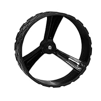 MGI Zip Navigator All Terrain Rear Wheel - 15 Milimeter Axle - (Compatible Zip Navigator-Zip Navigator All Terrain-Zip X5), Black-Black