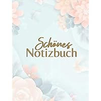 Schönes Notizbuch: Elegant & Biegsam - Designpapier, Bastelpapier, Dekorpapier (Notizbuch Tagebuch) (German Edition)