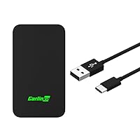 CarlinKit 5.0 Wireless CarPlay/Android Auto Adapter USB for Factory Wired CarPlay Cars (Model Year: 2015 to 2024), Wireless CarPlay/Android Auto Dongle Convert Wired to Wireless CarPlay/Android Auto