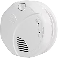 FIRST ALERT Battery Powered BRK SC7010BV Hardwired Talking Photoelectric Smoke and Carbon Monoxide (CO) Detector , White