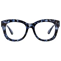 Peepers by PeeperSpecs Women's Center Stage Oversized Blue Light Blocking Reading Glasses