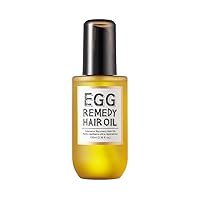 Too Cool For School | Egg Remedy Hair Oil for Damaged Hair | Real Egg Oil & Concentrated Protein | Essential Vitamins Boost