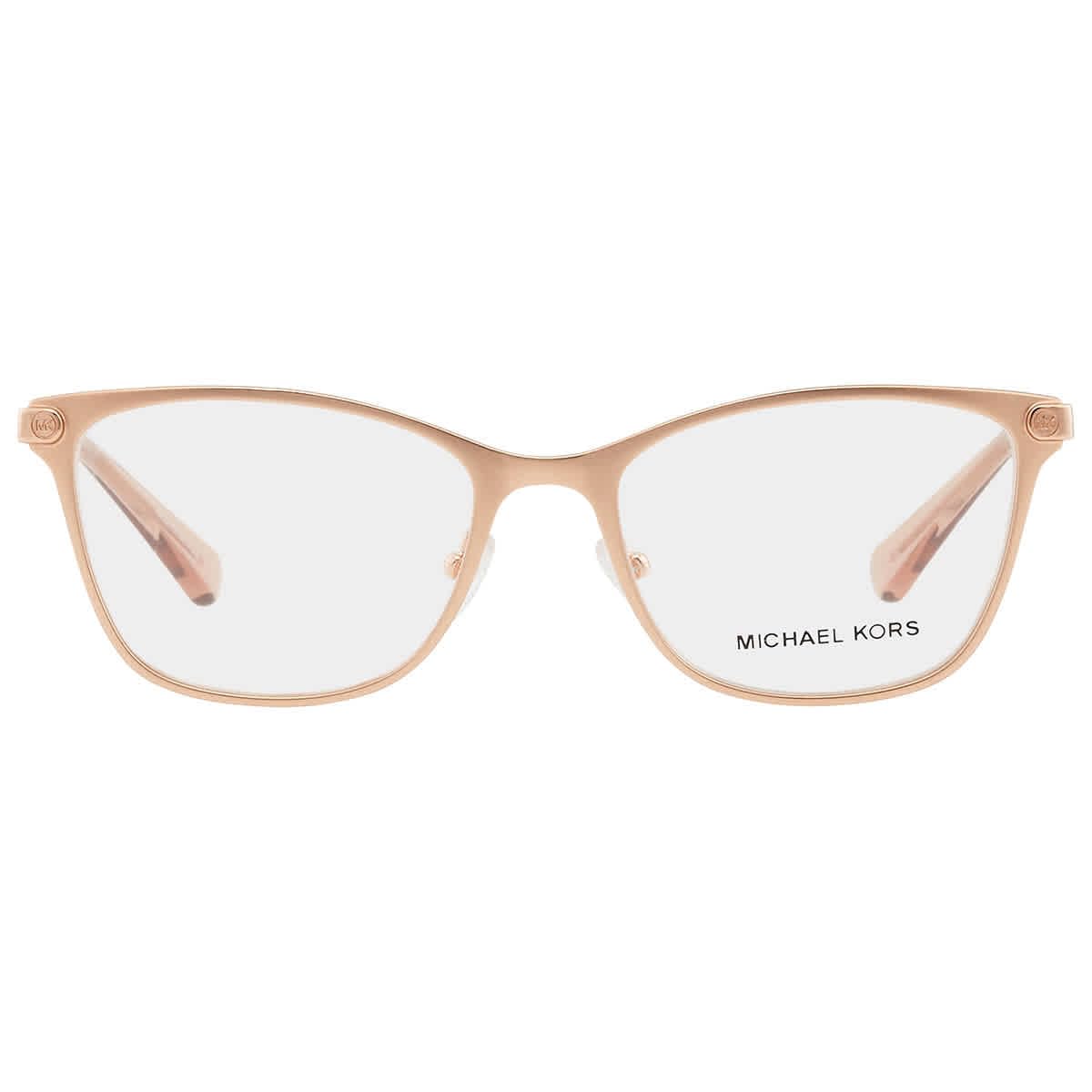 Michael Kors Demo Rectangular Ladies Eyeglasses 0MK3050 1108 51