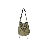 Women Drawstring Crossbody Bag Casual Shopper Shoulder Bag Shopping Bag Fashion Handbag Daily Purse