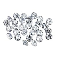GEMHUB 1 Carat CVD Lab Grown Loose Diamonds Lot 1.5-1.75-2.0-2.25-2.55 MM Size DEF Color VS Clarity Diamonds For Ring, Choose Your Lot