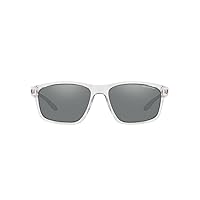 Armani Exchange Man Sunglasses Matte Blue Frame, Dark Blue Lenses, 59MM